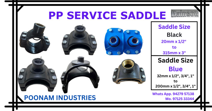 Plastic Service Saddle in India
